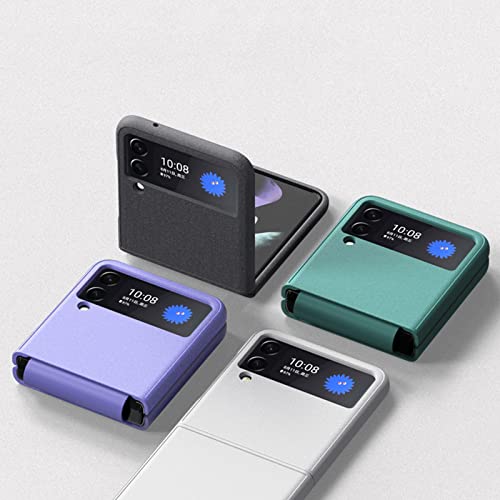 Capa para SAMSUNG Galaxy Z Flip 3 5G, [Tecnologia de Proteção da Dobradiça] com textura de tinta fof