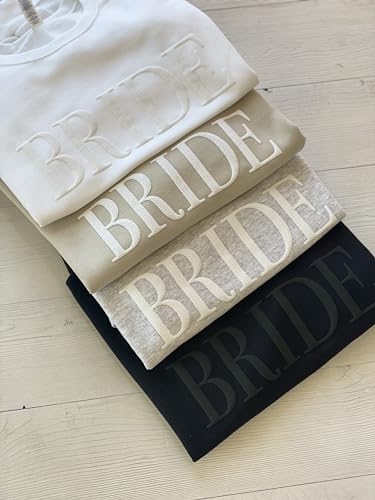 Up2ournecksinfabric Bride Mrs Sweatshirt - Custom Mrs Crewneck - New Mrs Gift - Honeymoon Pajamas - Wedding Gift - Future Mrs.3