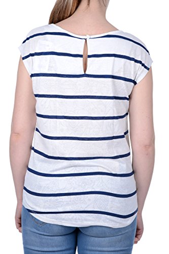 Desigual TS_Macarena T-Shirt, Bianco (Blanco