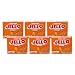 JELL-O Orange Gelatin Dessert Mix (6 oz Boxes, Pack of 6)