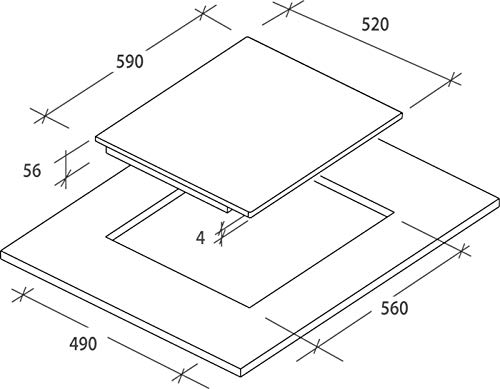 Candy CI642CTTE1 - vue 8