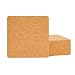 Juvale 6-Pack Cork Trivet Set - Square Corkboard Placemats Kitchen Hot Pads for Hot Pots, Pans, and Kettles, 7 x 7 x 0.5 Inches