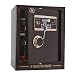 Digital Security Safe Box Solid Alloy Steel Construction with 4 Live-Locking Bolts Password Plus Key Setting for Home Office Hotel 1. 34 Cubic Feet by TigerKing