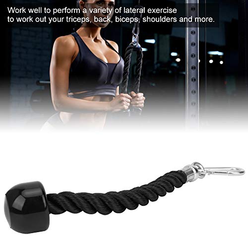VGEBY Fitness triceps touw fitnessapparatuur triceps touw spier biceps krachttraining pull-down enkel touw - Image 5