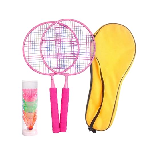 Jeu de badminton enfant intérieur et extérieur avec raquettes adaptées 3-7 ans