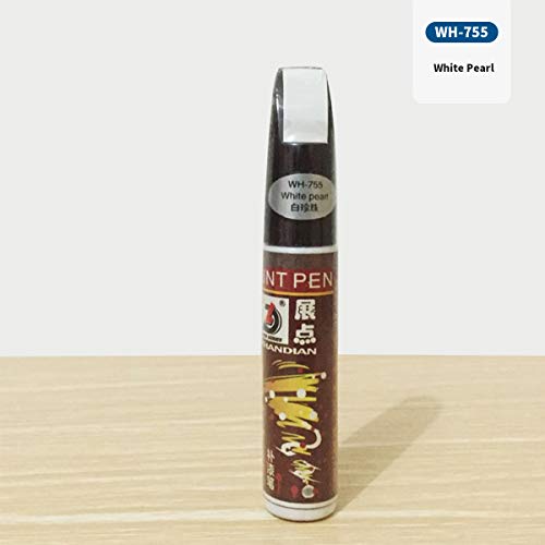 Fill Paint Pen Car Scratch Repair Black Touch Up Paint Special-Purpose Paint Touch-Up Pen Multi-Color Optional For Various Cars (White Pearl) #TOP5