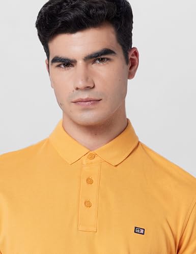Image of Arrow Sport Men Regular fit Cotton Solid Short Sleeves Polo Shirt