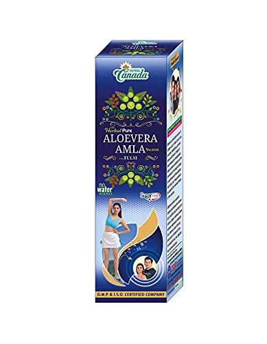 HARC Herbal CanadaHerbal Canada Aloevera Amla | Boosts Immunity | Blood Purifier | Good for Digestion | 100% Natural-1L (Pack of 2)