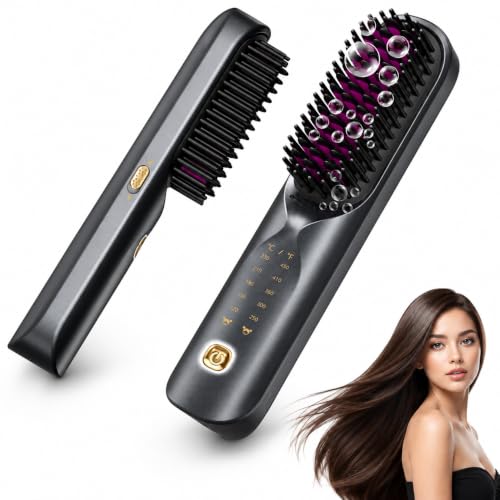 Bopcal Cordless Hair Straightener Brush