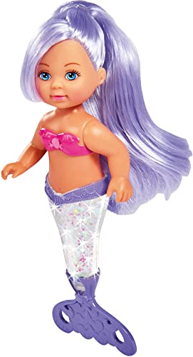 Muñeca Sirena Evi Love con Cola Brillante 14 cm miniatura 3