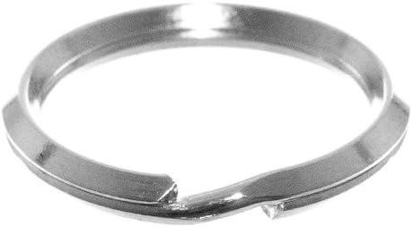 Craft County Split Key Rings – Jewelry Making and Craft Projects (1 1/2 Inch, 100 Pack)
