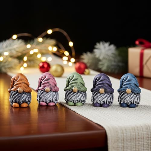 Nains de jardin miniatures ensemble de table pour festival vacances
