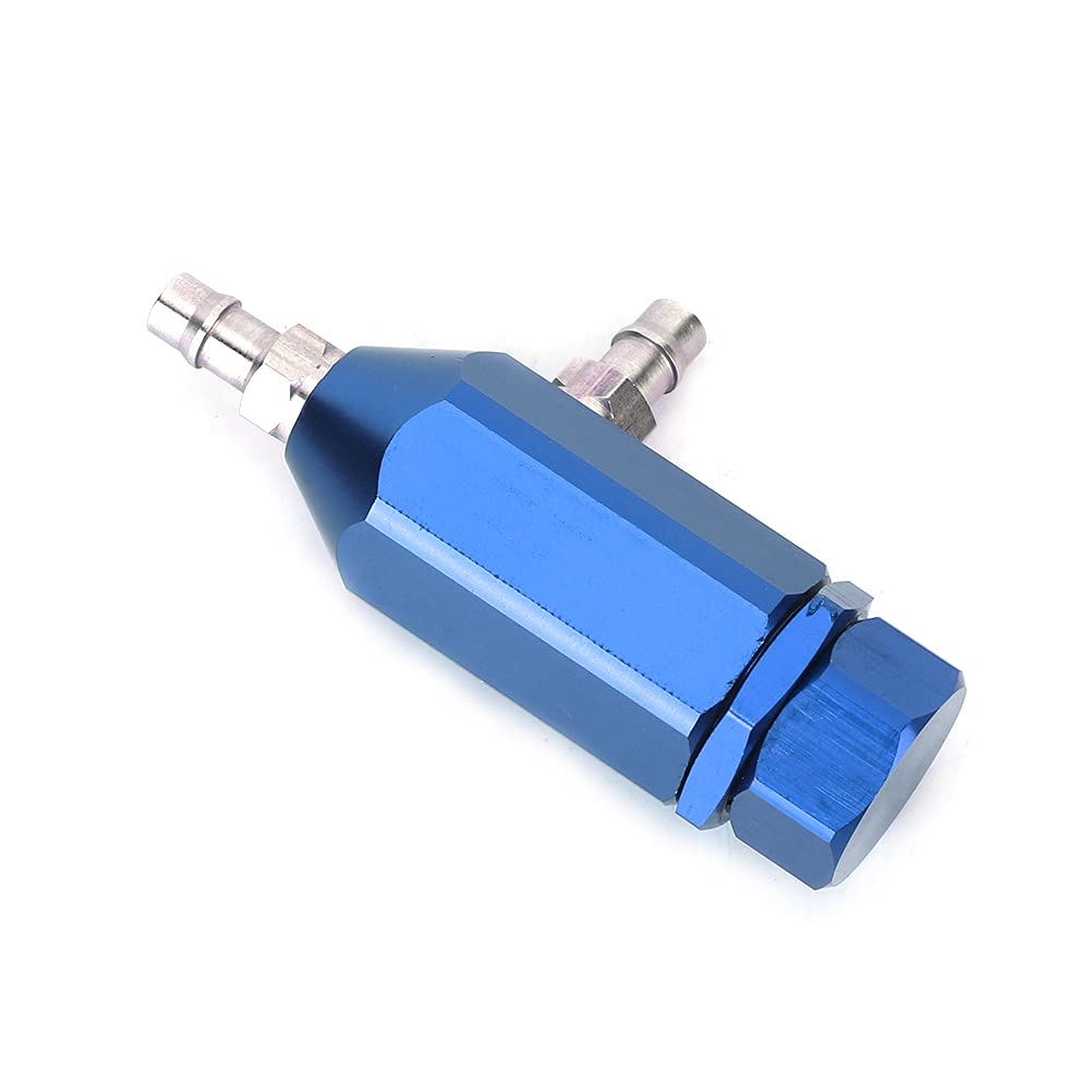 Regolatore Boost Manuale Universale 1-30psi Turbocompressore a Circuito Chiuso Regolabile Manualmente Regolatore Boost PSI Alluminio(blu)