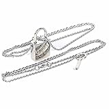 YYYGGar AWA 2PC NANA Oosaki Nana Necklace Honjo Ren Cosplay Necklace Pendant with Keychain (2 in 1 necklace)