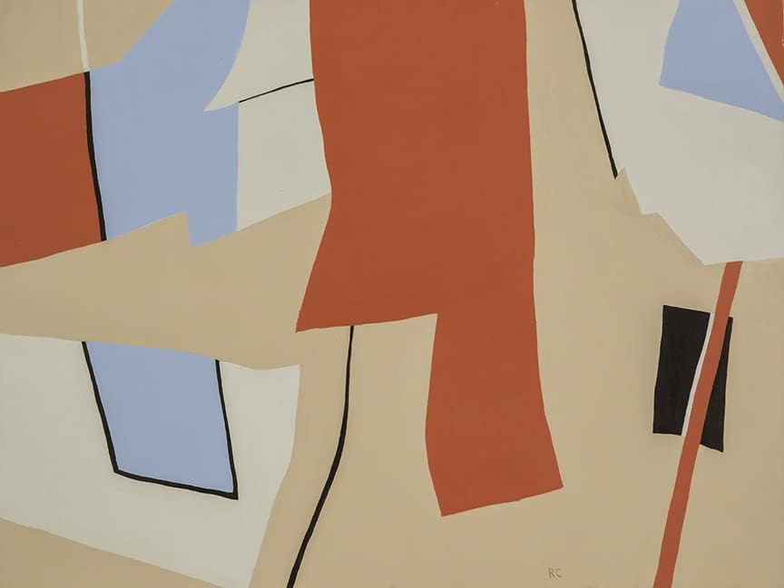 Ralston Crawford : Port Clyde No. 4 : 1969 : Archival Quality Art Print