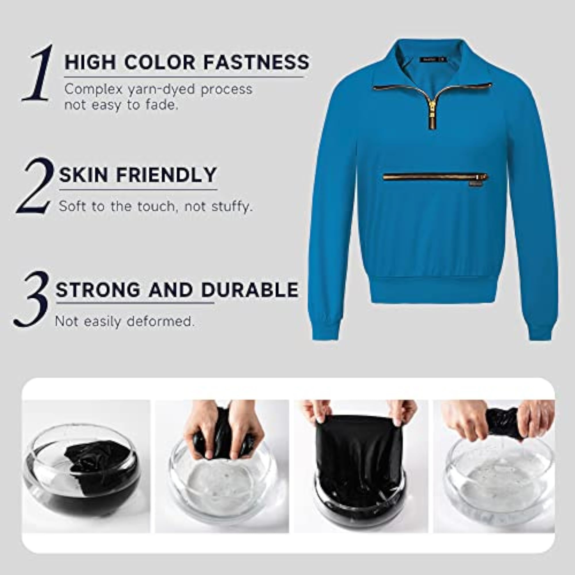 Scrub Set with Long Sleeve for Women, Jogger Pants