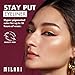 Milani Stay Put Eyeliner - Semi-Sweet (0.01 Ounce) Cruelty-Free Self-Sharpening Eye Pencil with Built-In Smudger - Line & Define Eyes with High Pigment Shades for Long-Lasting Wear