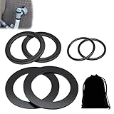 Cinsersr Gummi Flachdichtungen 6PCS Unterlegscheiben Set für 10747, 11235, 12371 uvm. (1 Stück Flanellbeutel)