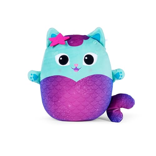 Schmidt Spiele 42798 Gabby'S Dollhouse, Peluche Squishy, Mercat, 30 Cm