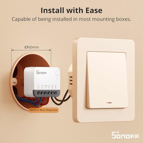 Miniatura 3 de Sonoff Zigbee Interruptor Inteligente, Funciona Con Alexa Google Home, 4 Pack, Requiere Pasarela Zigbee,Se Requiere Neutral