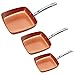 Copper Chef 8/9.5/11" Fry Pan Set