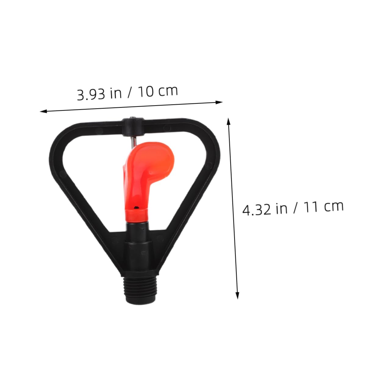 SUPVOX Small Garden Sprinkler Head Irrigation Nozzle Rotating Sprinkler Head Greenhouse Watering Sprayer Part