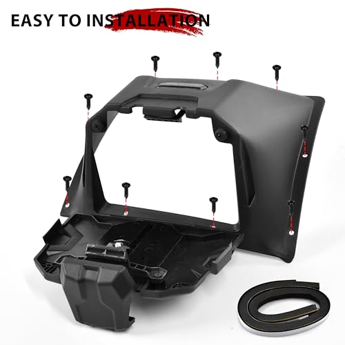 Image of UTVXPERT Adjustable Electronic Device Tablet Phone Holder GPS Navigator Bracket Phone Mount with Storage Box for CFMOTO ZForce 950 Sport /HO /EX 2020-2024 Accessories