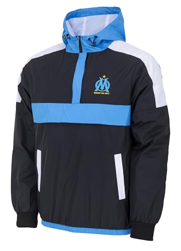 OLYMPIQUE DE MARSEILLE Coupe Vent Enfant Om - Collection Officielle 12 Ans