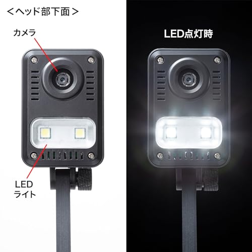 サンワサプライ USB書画カメラ（HDMI出力機能付き） CMS-V58BK