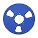 1/4 10.5 Inch Empty Takeup Reel,3 Hole Reel to Reel Recording Empty Take Up Tape,Aluminum Alloy Universal Opening Machine Part Sound Tape Takeup Reel for Pioneer (Blue)