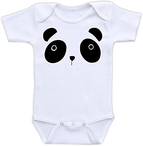 Image of Doozy Designs Panda Bear - Cute Unisex Baby Bodysuit