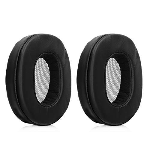 kwmobile 2X Earpads Compatible with Sony MDR-1A - PU Leather Replacement Ear Pads