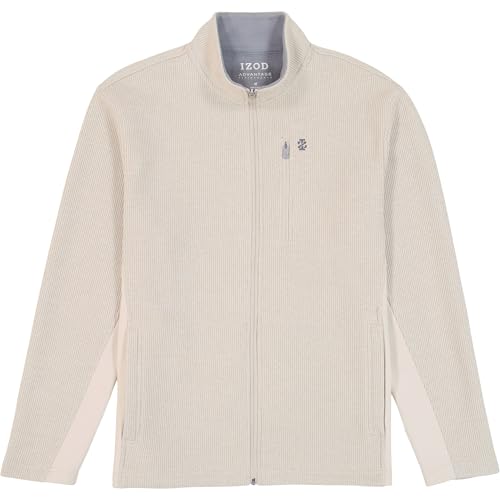 Image of IZOD Mens Shaker Fleece Full Zip Jacket