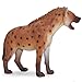 Gemini&Genius Hyena Toy for Kids, Plastic Animal Model Toy Hyaena Toy Figurine, Wild Life Wolf Animal Action Figure, Room Decoration, Cake Topper, Educational Play for Kids