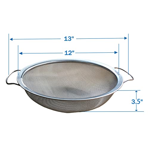 Yuebm Fine Mesh Stainless Steel Paint Strainer Fits A 5 Gallon Bucket, Filter Impurities And Protect The Airless Sprayer, Easy To Clean And Reusable (1Pcs) #TOP1