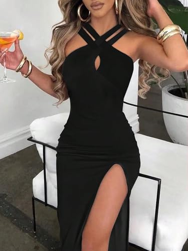 Women's 2025 Casual Cami Slip Dress Dress Maxi Women Outfit2