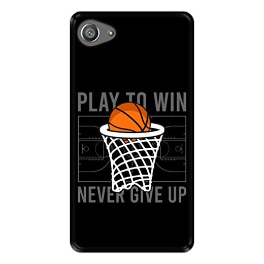 Mobilskal för Sony Xperia Z5 Compact, Basket, ritning 8, Svart TPU flexibelt silikonskal