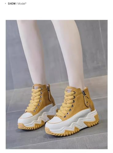 Trending Dad Sneakers for Women, 2025 Fall/Winter Top Thick Sole Casual Sneakers, Fashionable Comfortable Platform Shoes4