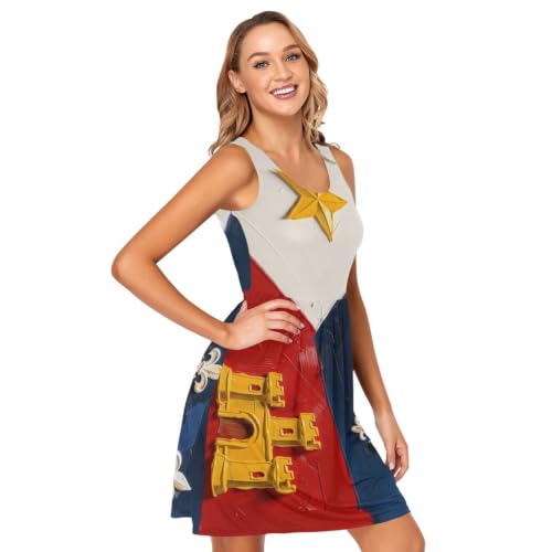 Robe de plage Acadiana avec poches intégrées et coupe légère sans manches