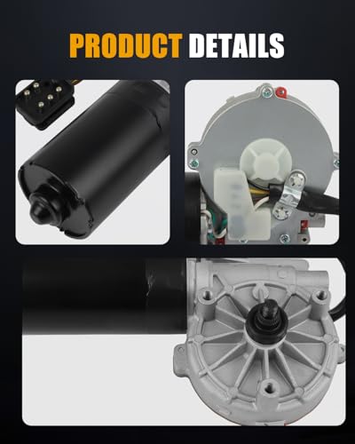 Image of ROADFAR Front Windshield Wiper Motor for Mercedes-Benz for C280 1994-1997 | Fit For Mercedes-Benz For C220 1994-1996|For C230 1997|For C280 1994-1997|For C36 AMG 1995-1997|Replace 2028205342|5 Pins