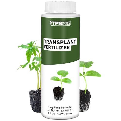 Transplant Fertilizer – Liquid Plant Food for Faster Root Establishment, Reduced Transplant Shock...