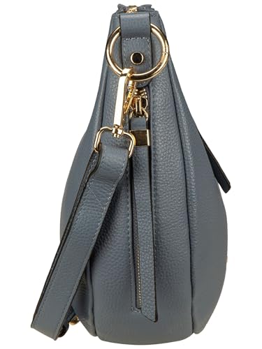 Sac à épaule Picard Java Cross Bag denim bleu gris petit format compact - 5