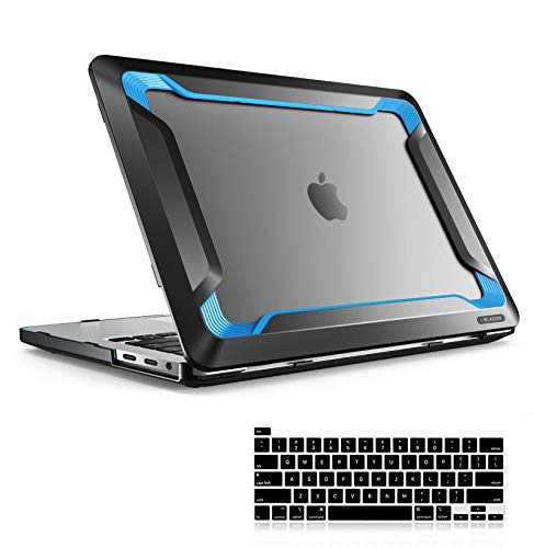i-Blason Rugged Case for MacBook Pro 16 inch (2019 Release) A2141, Heavy Duty Shockproof Bumper Cover Including Keyboard Cover for New MacBook Pro 16