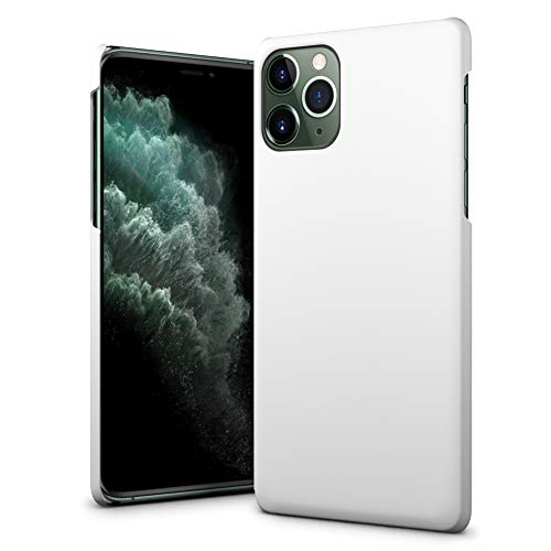 SLEO Funda para iPhone 11 Pro MAX Carcasa PC Slim Parachoques Dura Cubierta Protectora Caso para 6.5