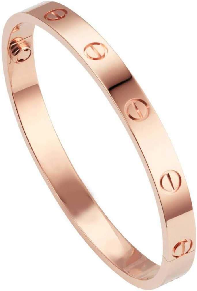 STYLISH TEENSdc jewels Artistic Fine Love Unisex Kada Bracelet (8mm)