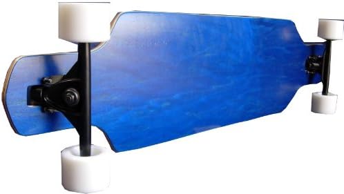Blue Complete Longboard Skateboard Freeride Slide Drop Thru New On Sale
