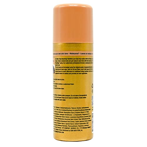 EBIN NEW YORK Tinted Lace Spray 80ml Natural Beige miniatura 2
