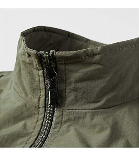 Flygo Men's Casual Lightweight Outdoor Work Safari Fishing Travel Photo Vest Multi Pockets4