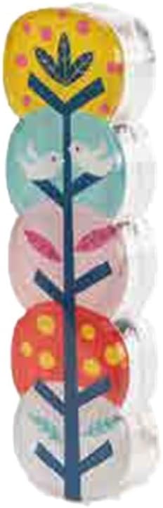 Ayuni Gifts of the World Unique Acrylic Mezuzah Case for a Child's Room Original Judaica Art Design (Doves in a Tree)