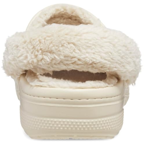 Image of Crocs Unisex Adult Baya Lined Fuzz Strap Clogs